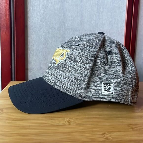 Saints Football The Game Black and Gray Cap w/Gold & White Logo (L/XL) - Picture 4 of 12